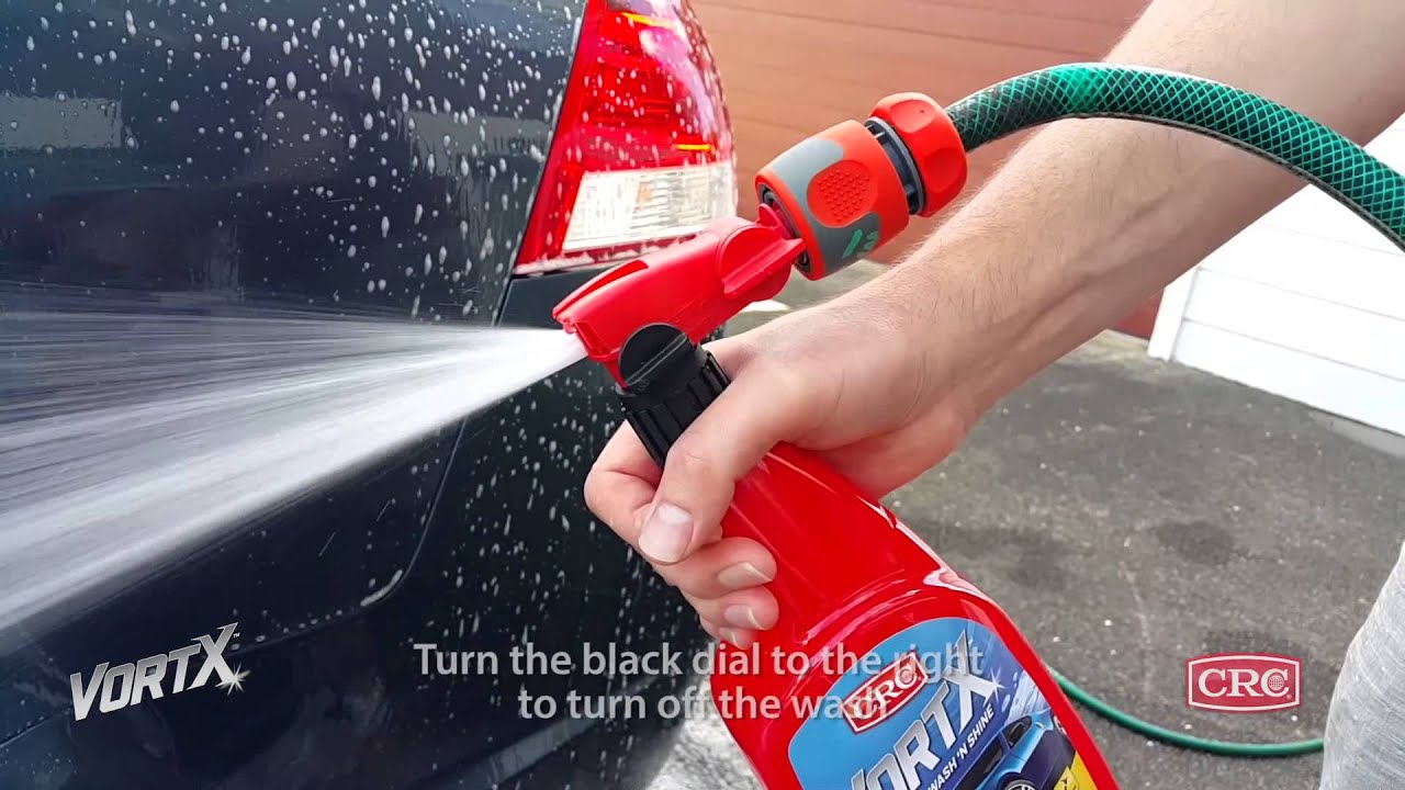 CRC VortX - Easy On Wash 'N Shine - Hose Car Wash Sprayer