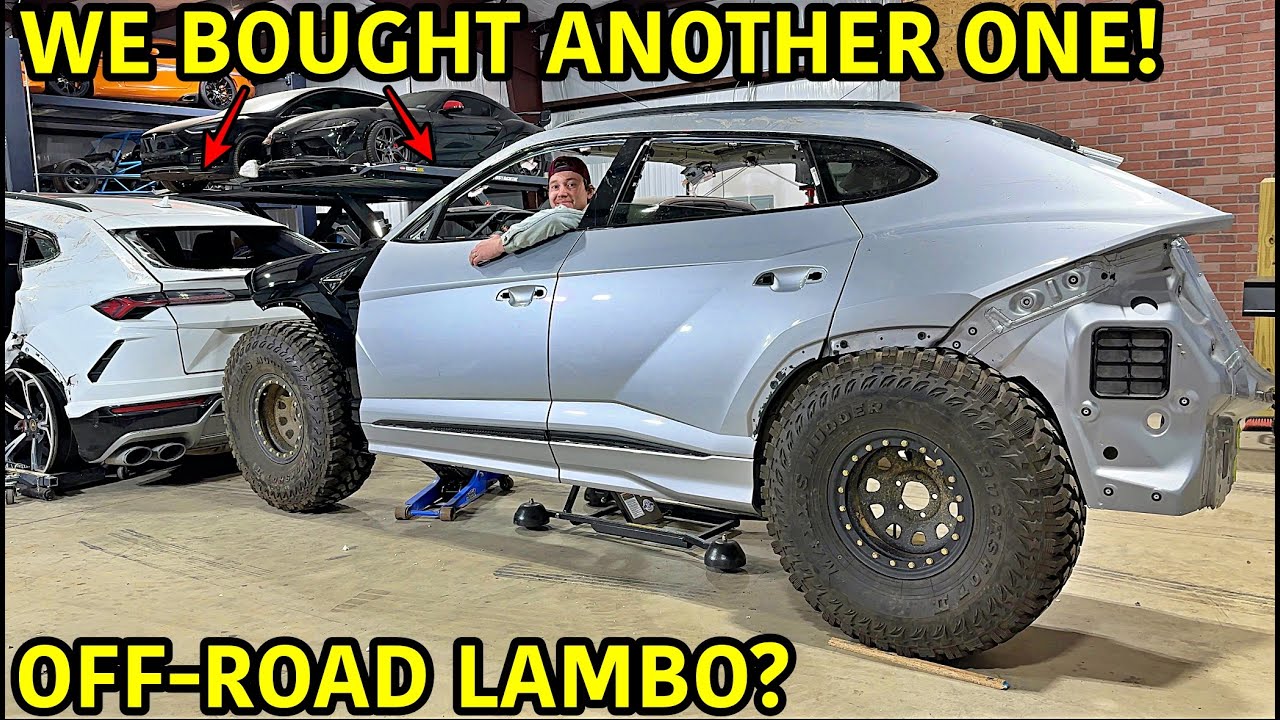 Rebuilding A Wrecked Lamborghini Urus Part 3!!!