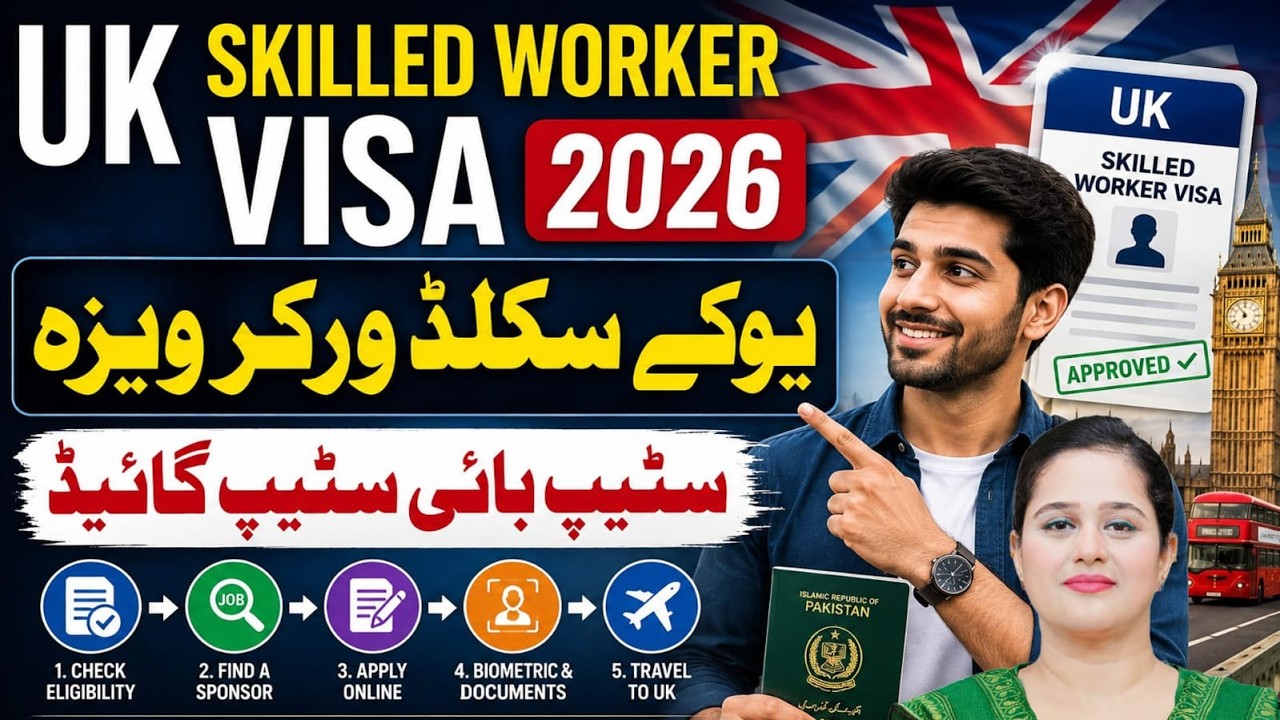 How to Get UK Skilled Worker Visa in 2026 | UK Visa Application Guide | Pardes Explainers