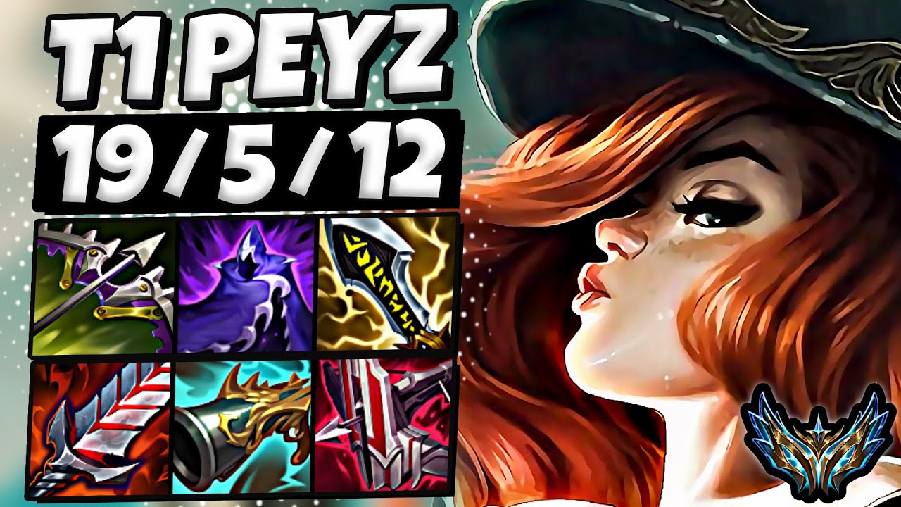 T1 Peyz Miss Fortune vs Varus [ ADC ] Korea Challenger 1569 LP | Patch 26.2