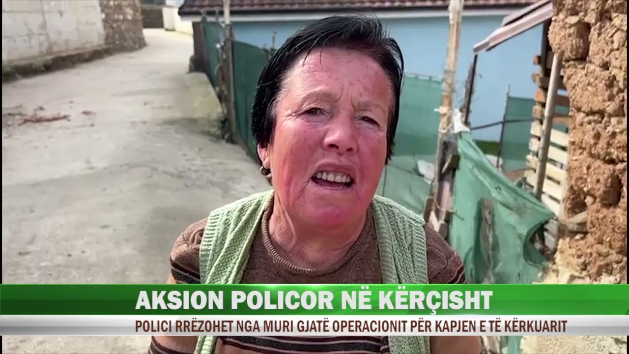 Efektivi 40-vjeçar i “Shqiponjave” bie nga muri gjatë aksionit për arrestimin e një të shumëkërkuari