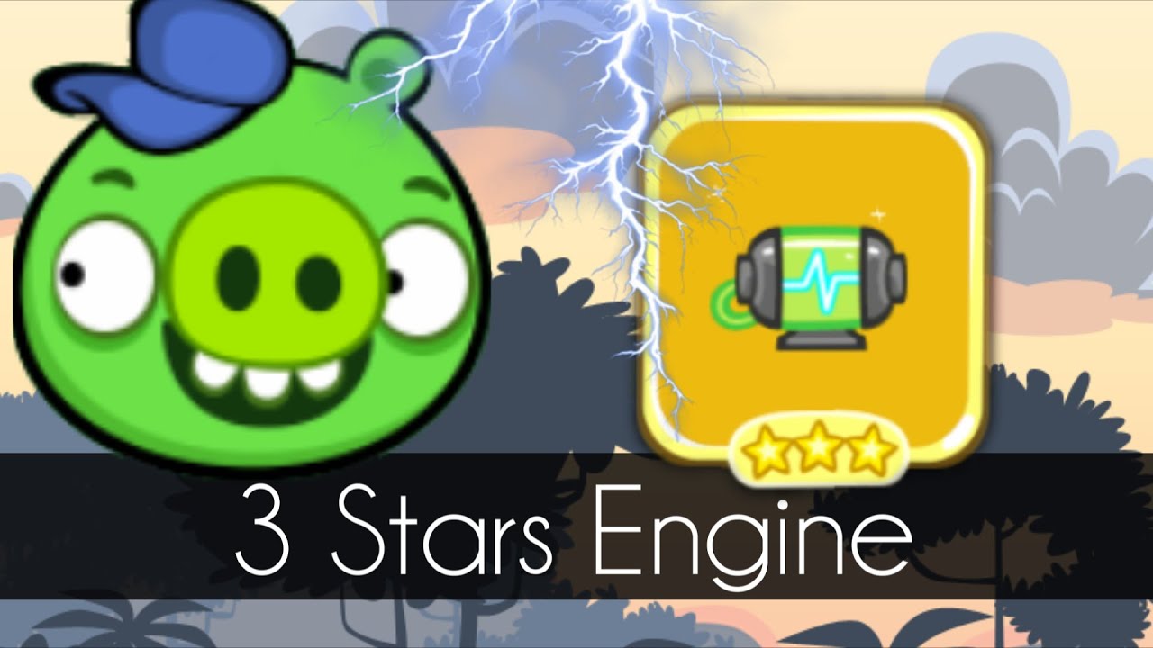 Bad Piggies - 3 STARS ENGINE UNLOCKED (Field of Dreams)