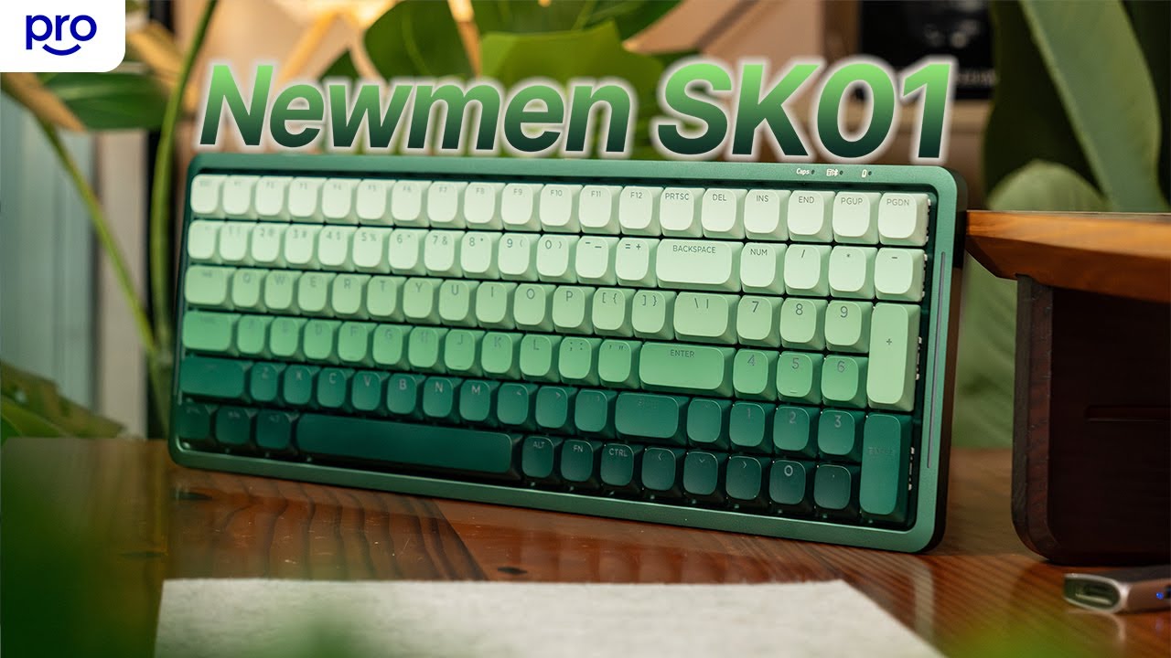 Bàn phím giá đã RẺ màu lại XINH! | Newmen SK01 #cuoituanphimco