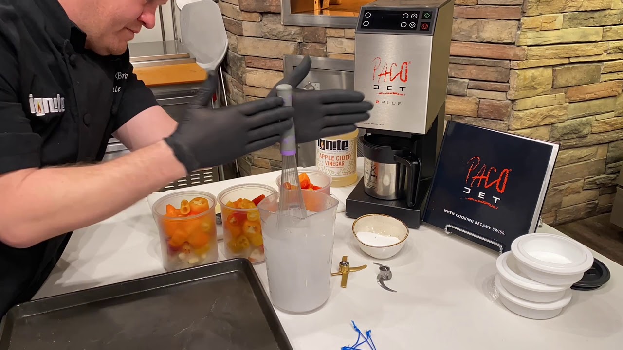 Homemade Fermented Hot Sauce with the Pacojet!