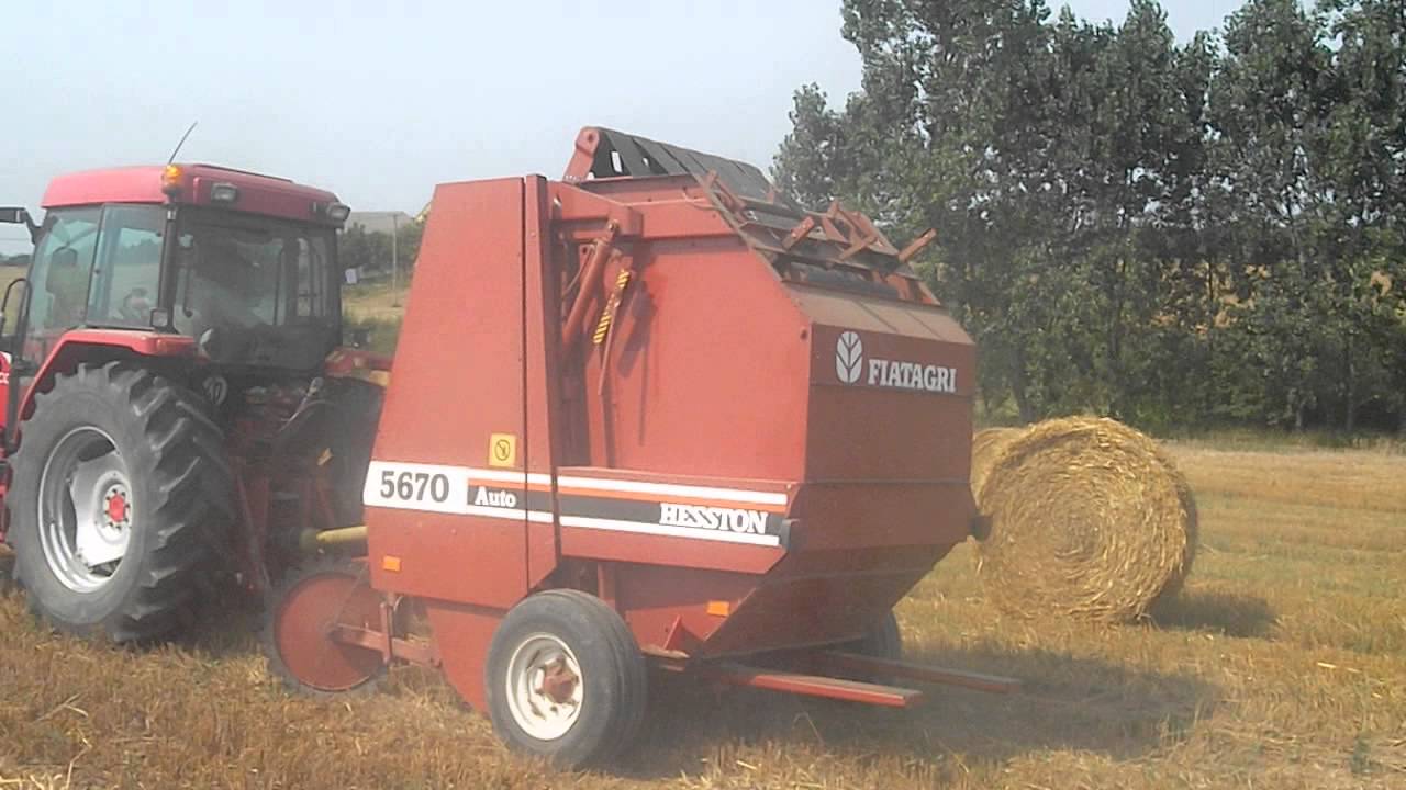 Prasowanie Hesston 5670 auto