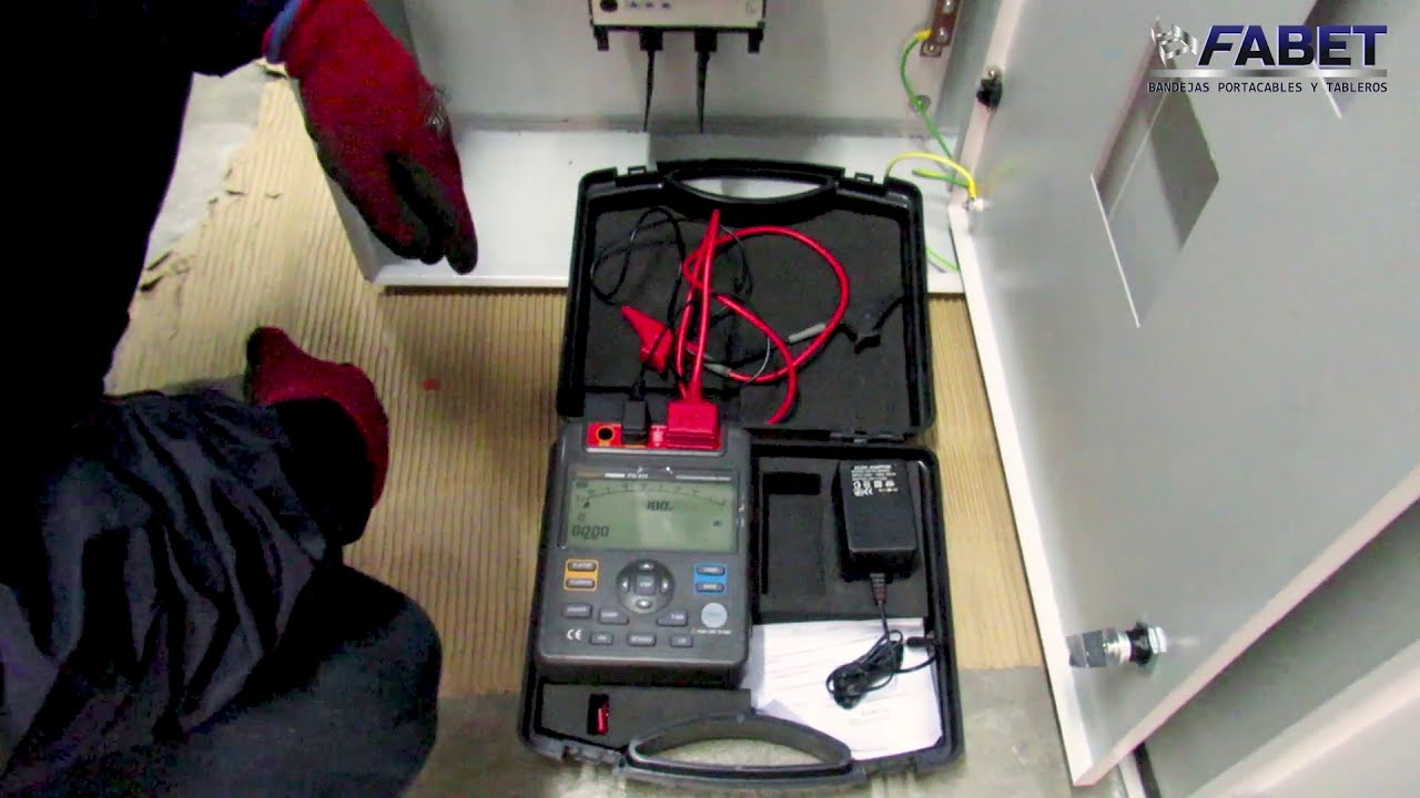 Prueba de Aislamiento de Tableros Eléctricos