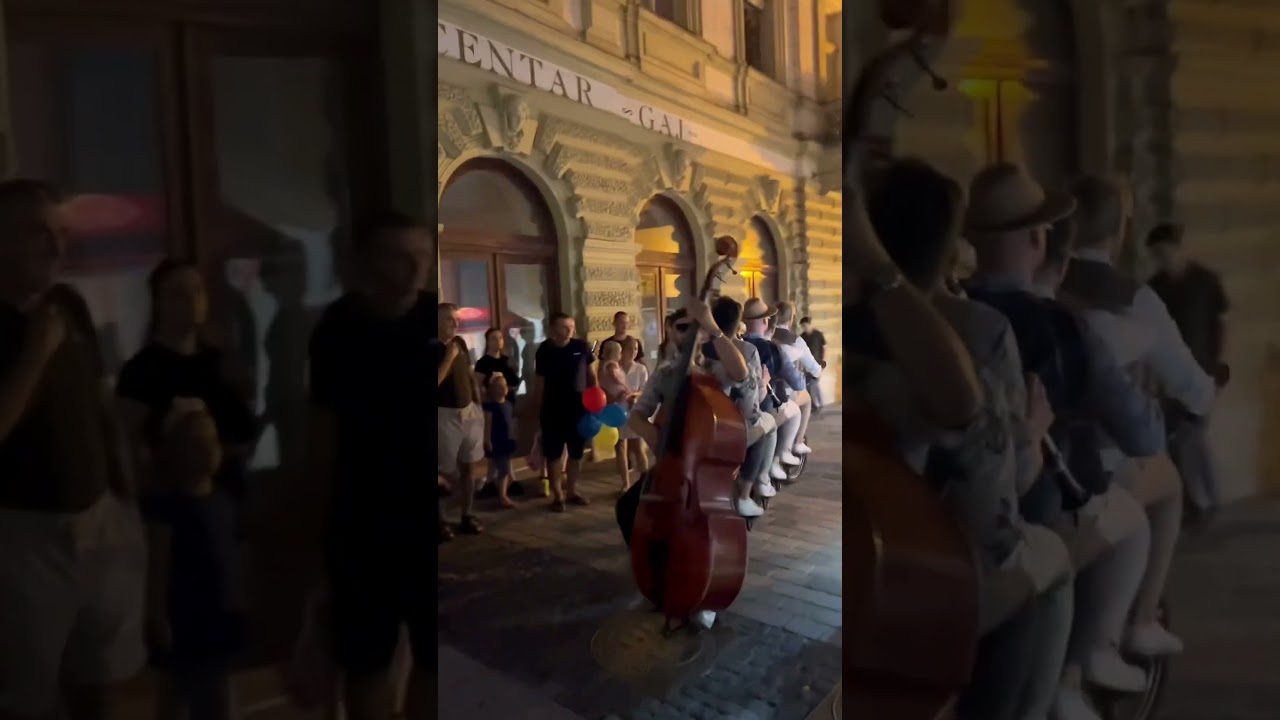 Varaždin - We love U ❤️ - Spancirfest 2024 #bigbikeorchestra #spancirfest #varazdin #croatia