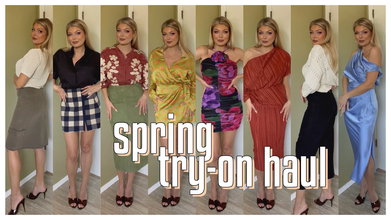 HUGE Spring Fashion Try-On Haul