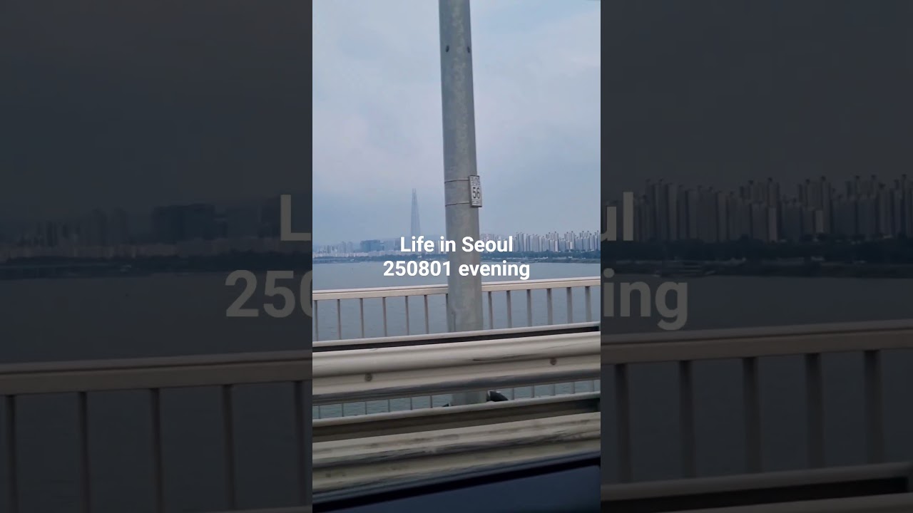 #250801 #evening #lifeinseoul #seoulview #travel #seoul #dailyvlog #seoulnightview #seoulweather