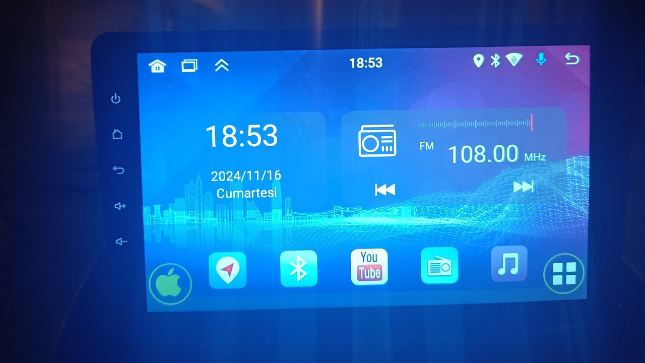 Android multimedya Ekran tuş aydınlatma ışıkları sorunu