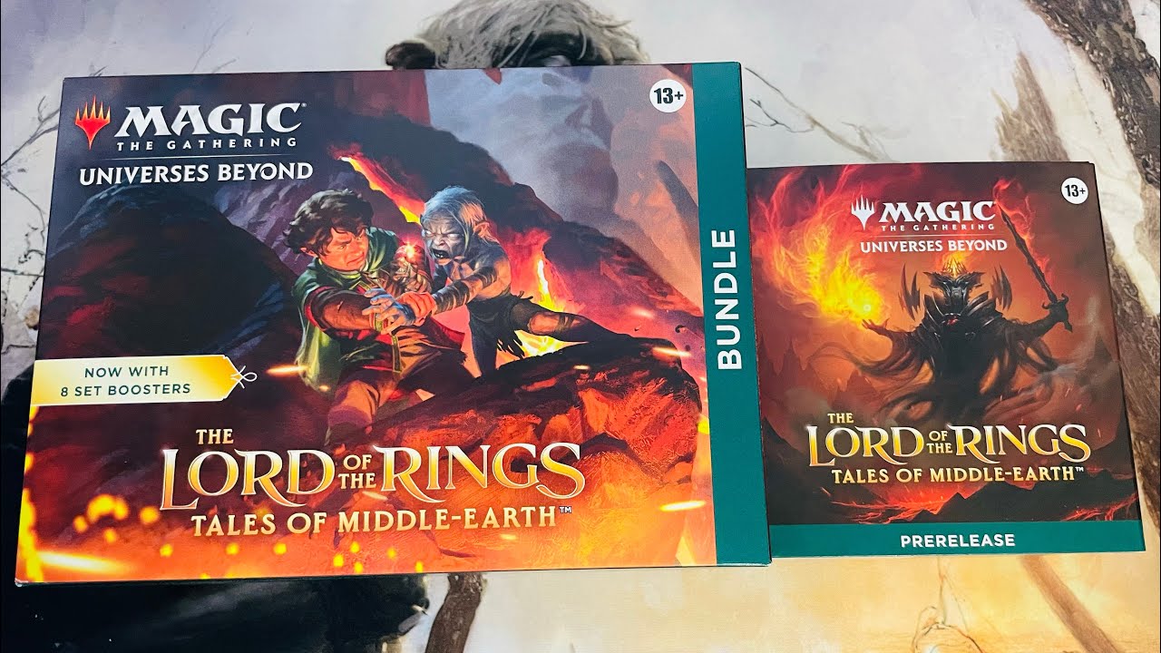 Lord of the Rings Tales of Middle-Earth Bundle and PreRelease Kit opening! #MTG