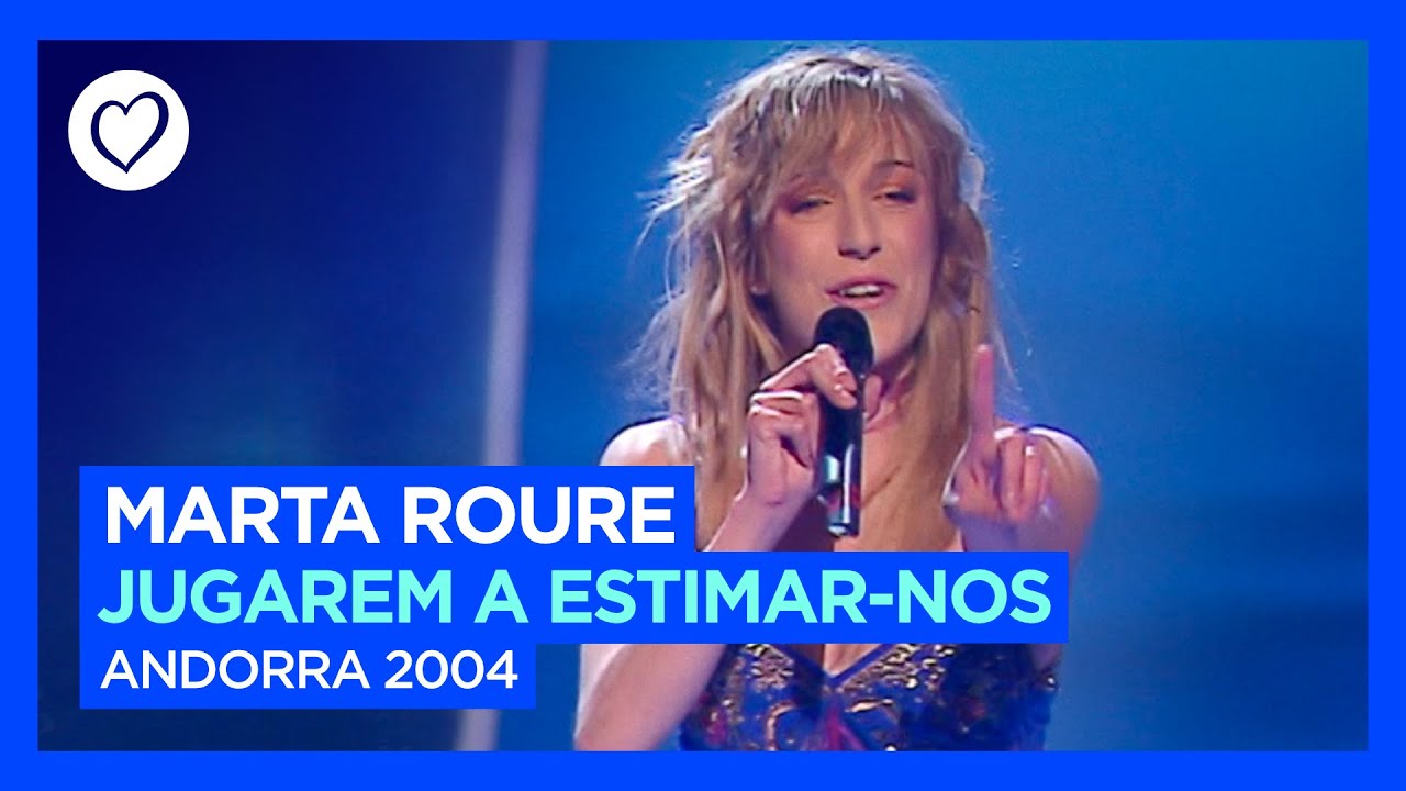 Marta Roure - Jugarem a Estimar-nos (LIVE) | Andorra 🇦🇩 | Semi-Final | Eurovision 2004