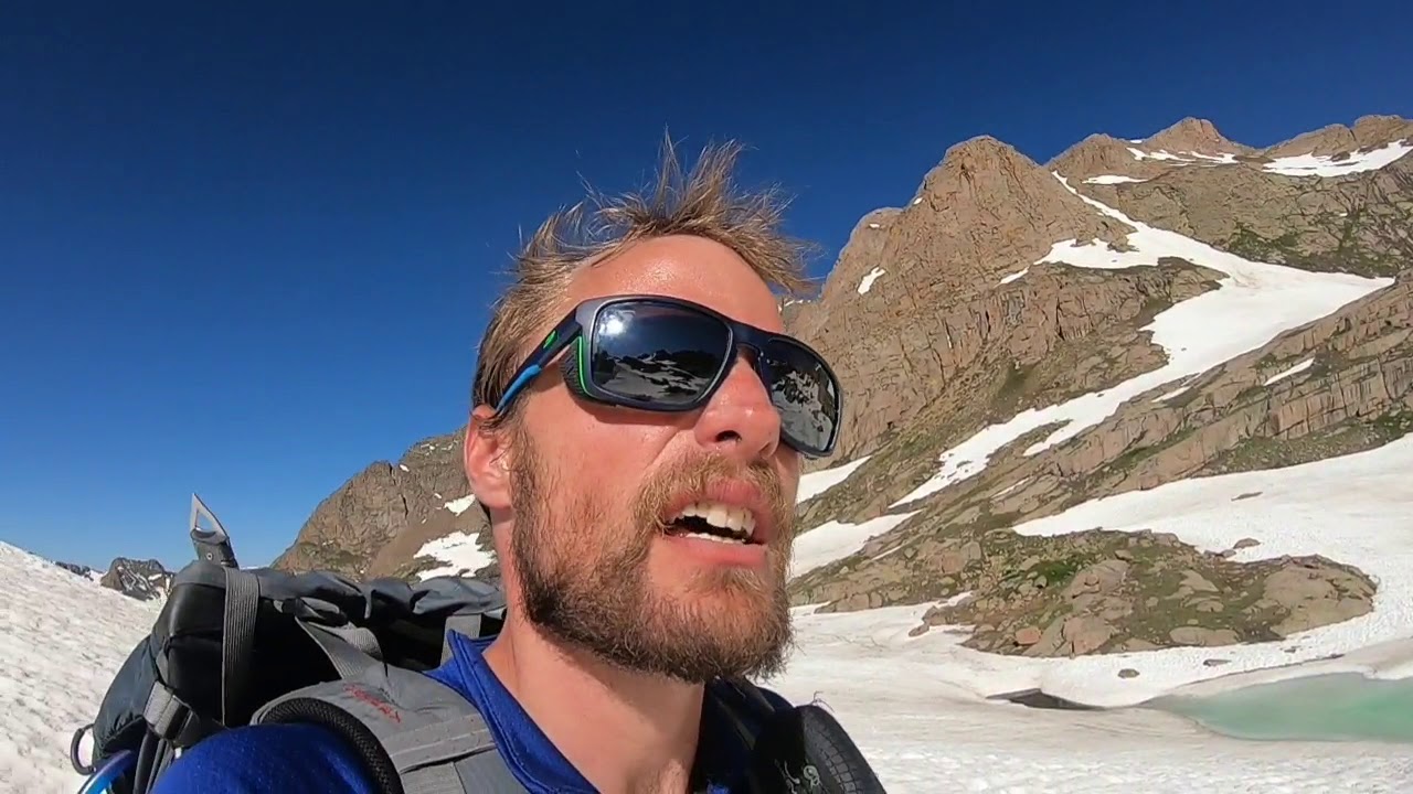 Mt. Eolus, N. Eolus, Sunlight Peak, Windom Peak. (Solo)