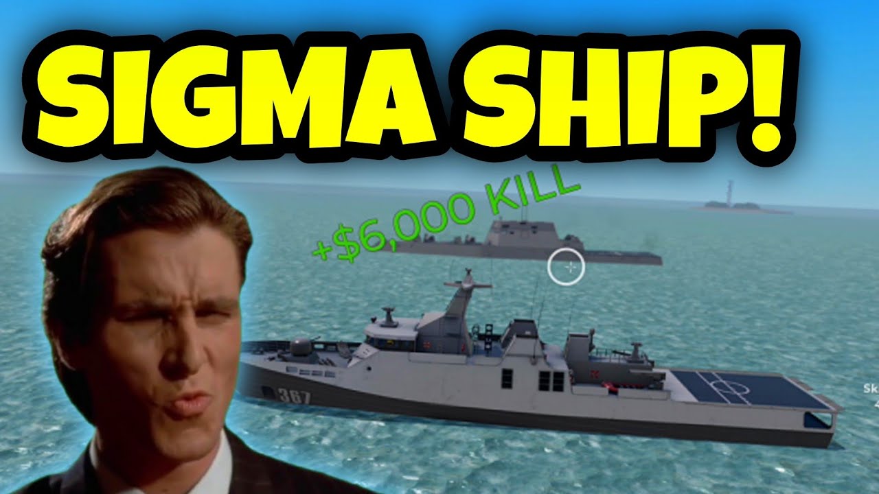 DESTROYING Servers With The New Sigma-Class Corvette! | War Tycoon