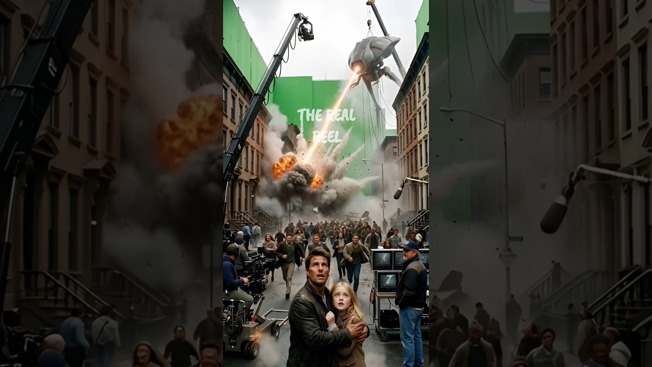 War of the Worlds (2005) BTS Reimagined | AI Sci-Fi Invasion Cinematic Short #therealreel #shorts