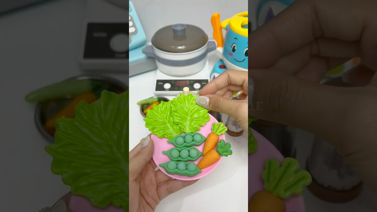 Satisfying with Unboxing & Review Kitchen Playset ASMR -Let’s Cook🍲 