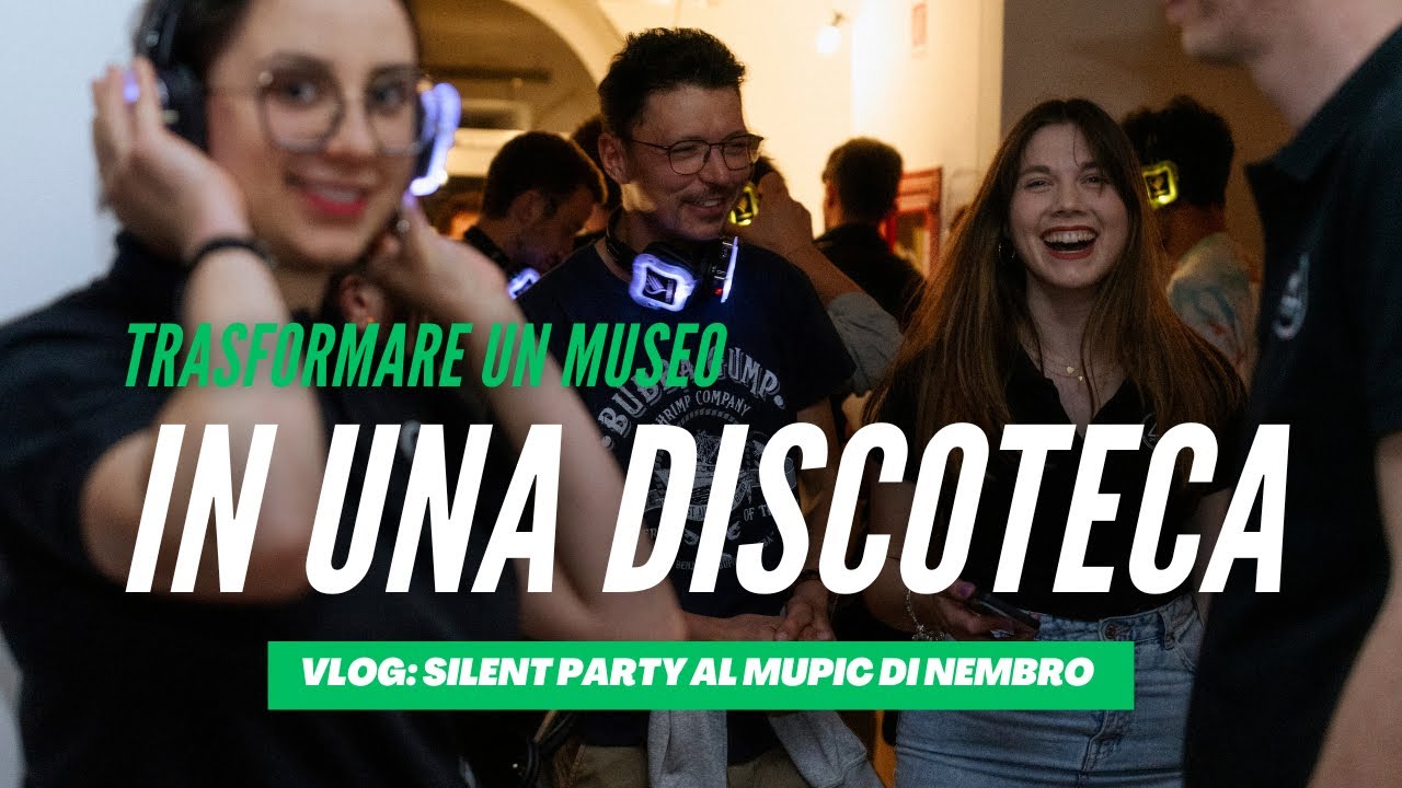 TRASFORMARE UN MUSEO IN UNA DISCOTECA | VLOG