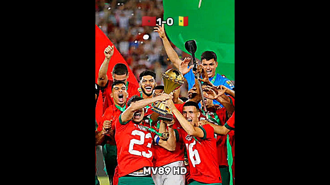 Morocco 🆚 Senegal 🇲🇦🇸🇳( Imaginary FINAL CAN 2024 ) #football #morocco #senegal #fifa