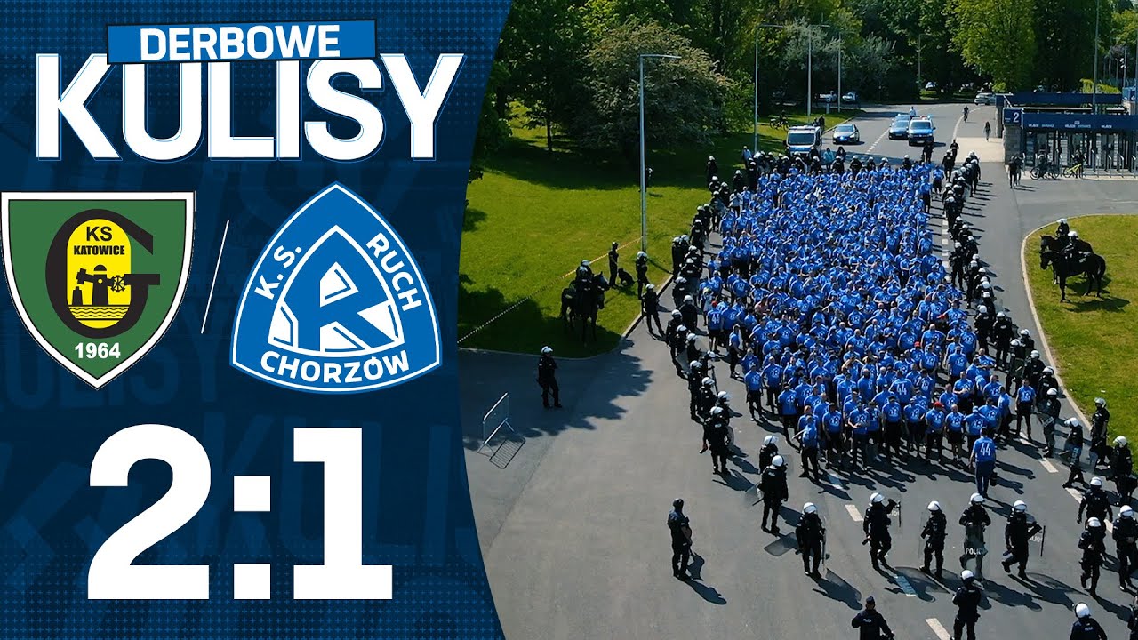 DERBOWE KULISY: GKS Katowice 2-1 Ruch Chorzów (27.05.2023)