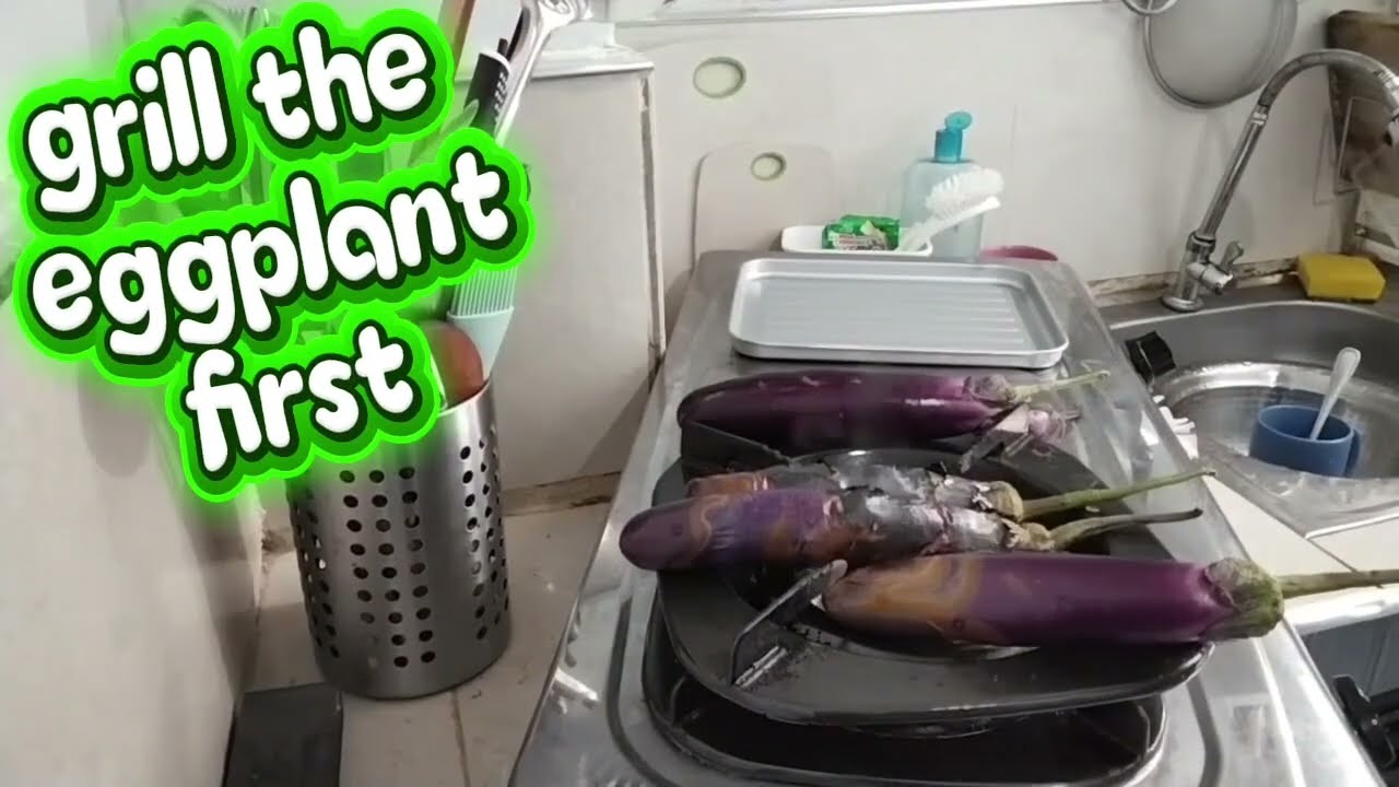 Eggplant Omelette (tortang talong) /how to cook tortang talong /cooking tutorial /home style cooking