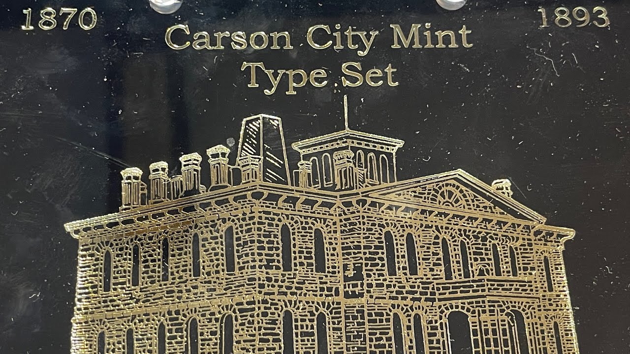 Carson City Mint Type Set - Episode 1 - Getting Started: 1875-CC 20 Cent and 1878-CC Morgan Dollar