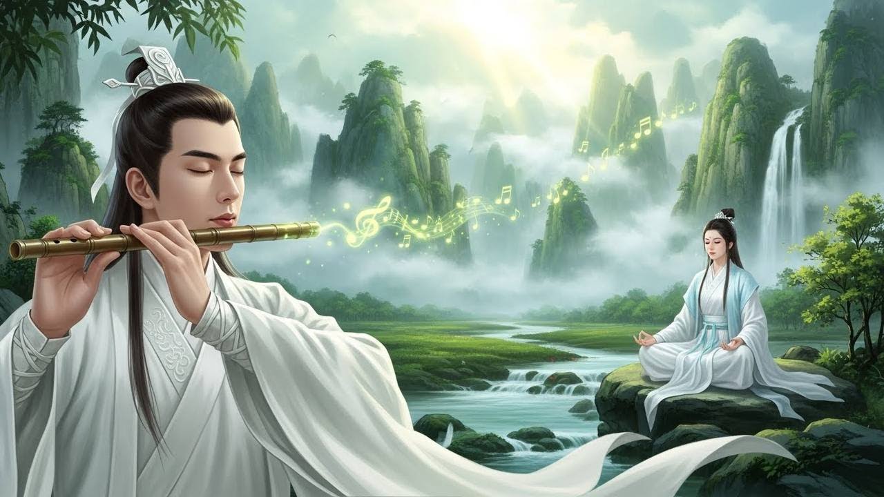 Bamboo Flute & Guzheng: Chinese Zen Music for Stress Relief & Better Sleep