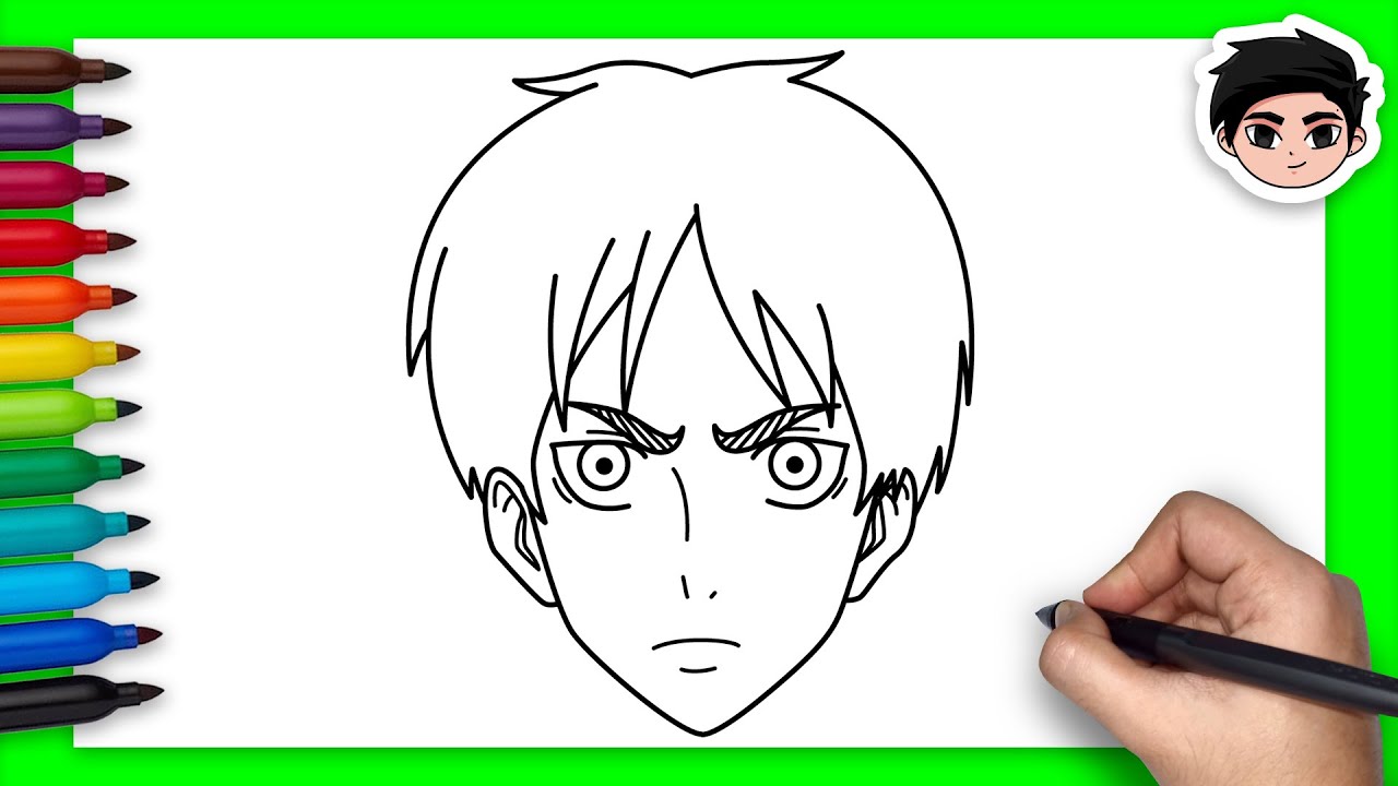 How To Draw Eren Yeager | Attack on Titan - Easy Step By Step