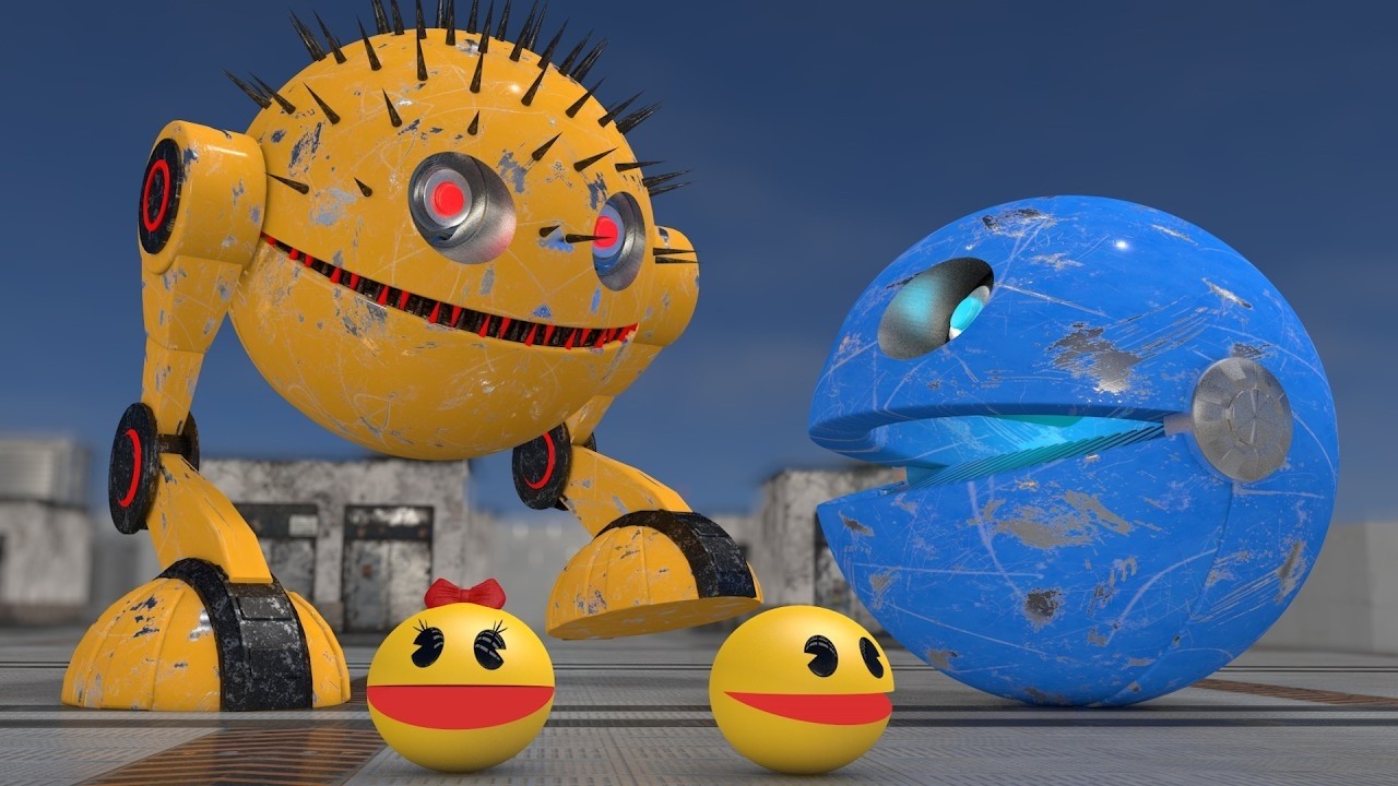 Procedural Bipedal Robot Animation & Physics in Cinema 4D | Soft Body & Rigid Body Dynamics
