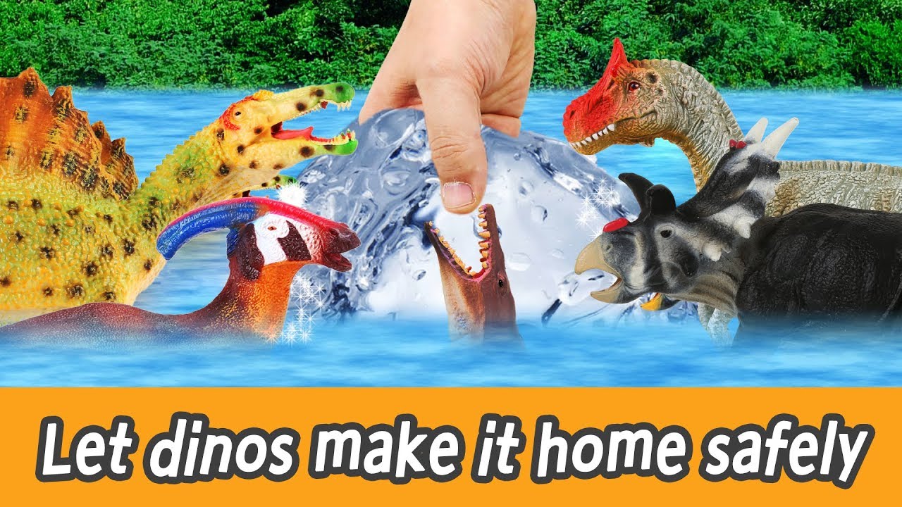 [EN] Let dinos make it home safely!! kids english, dinosaurs movies, collectaㅣCoCosToy