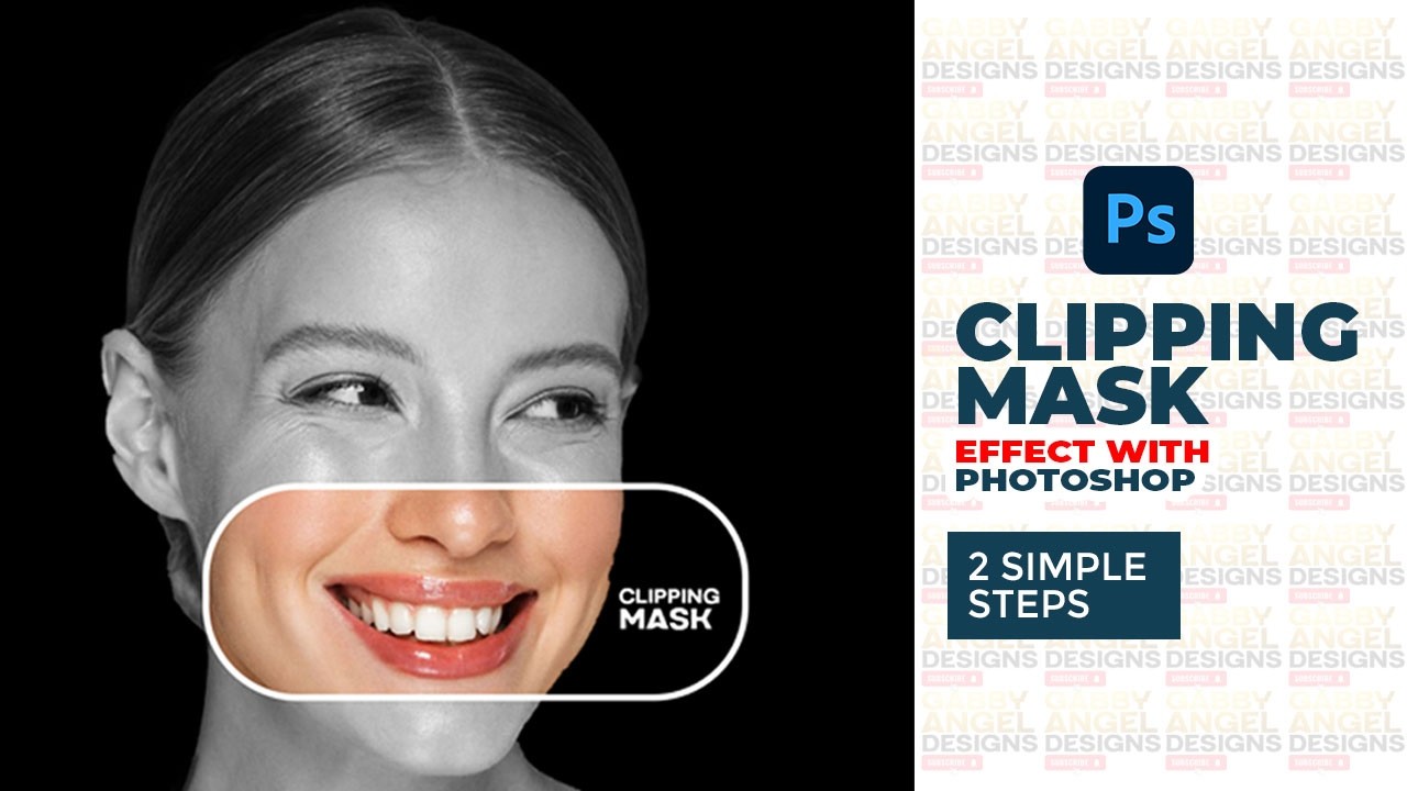 How to create CLIPPING MASK in Photoshop