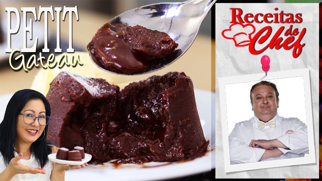 PETIT GATEAU muito SIMPLES E FÁCIL seguindo as dicas do CHEF JACQUIN do Masterchef  -Dika da Naka