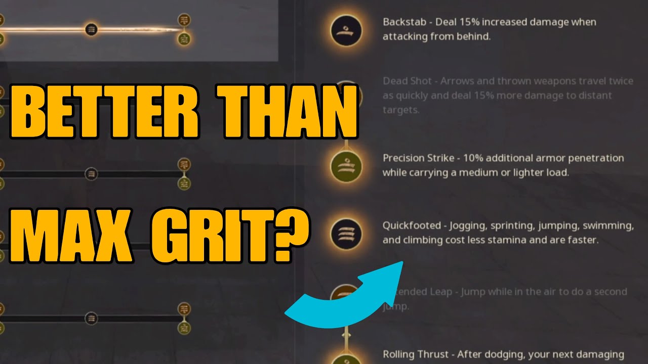 Agility Vs. Grit--Which Is Better For Maneuverability?  Conan Exiles Age of War Chapter 2.