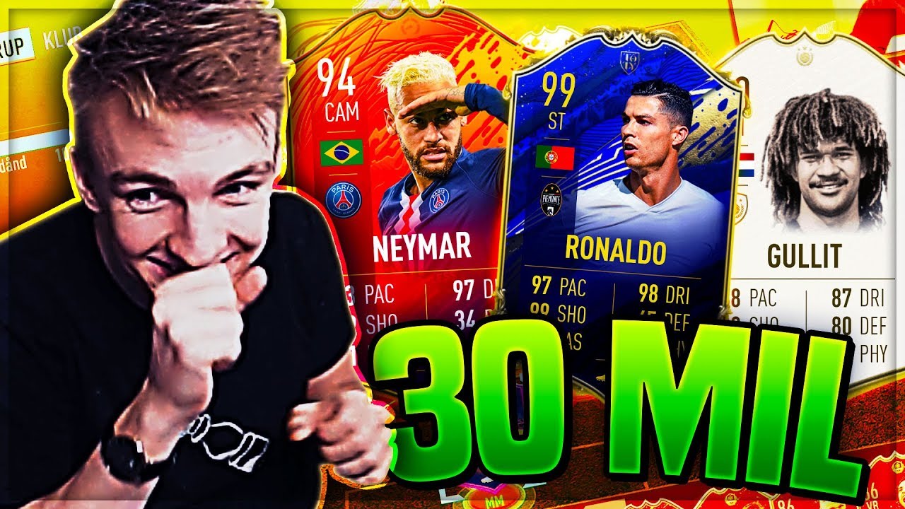 DANMARKS BEDSTE HOLD! (30 MILLIONER COINS)