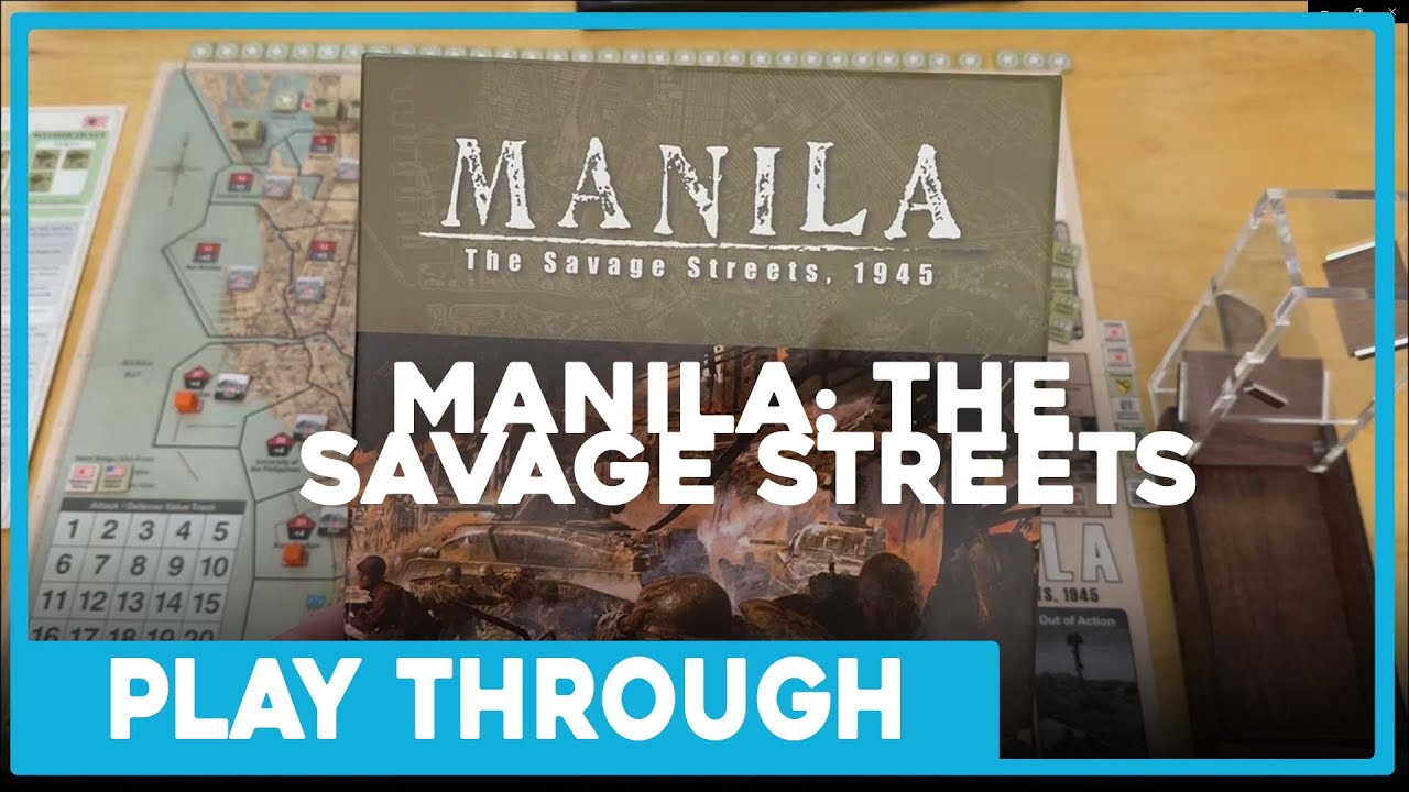 Playthrough | Manila: The Savage Streets | Revolution Games | The Players' Aid