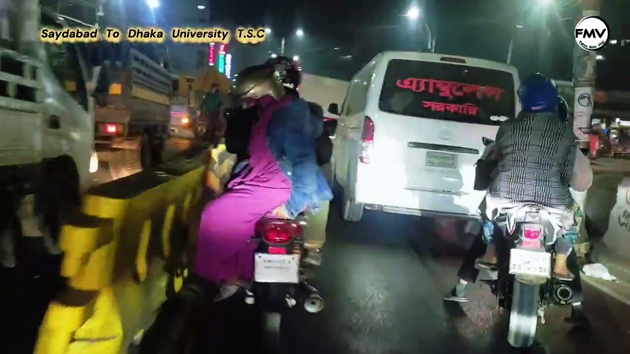 Saydabad To Dhaka University T.S.C 🏍️