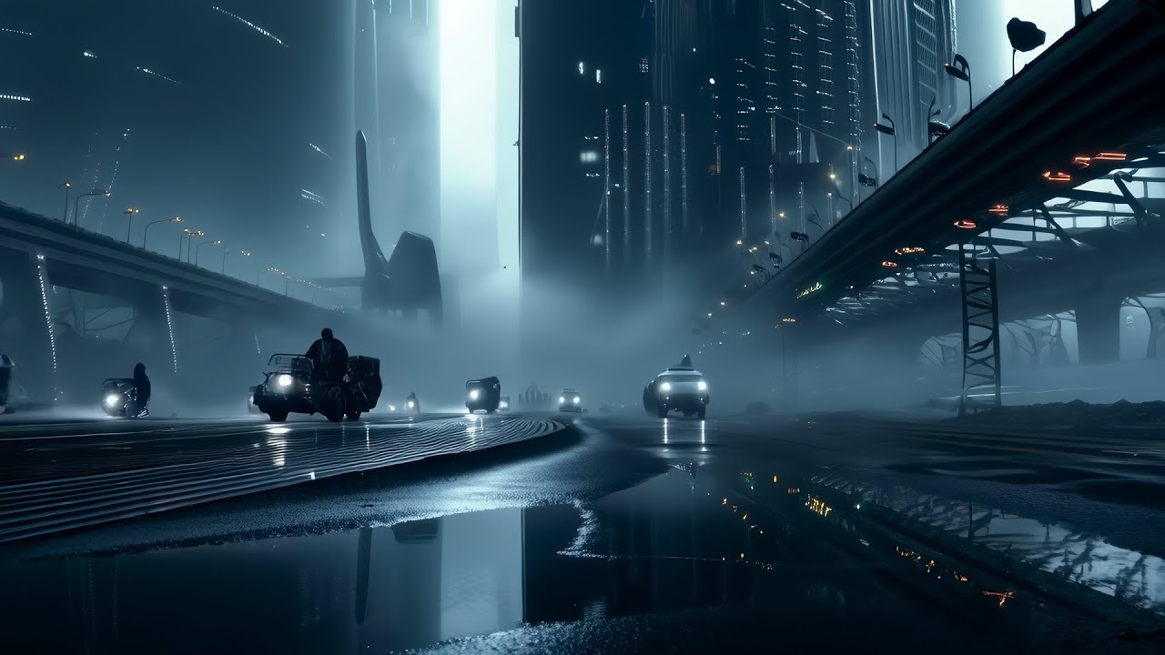 Post-Industrial Echo |A immersive shadow for post-apocalyptic contemplation| CyberDeech – DarkMix #1