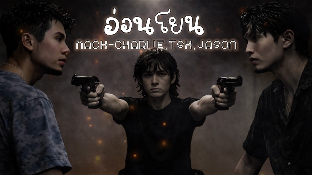 อ่อนโยน - แน็ก ชาลี Ft. TSK, Lord Jason [Official Lyric Video]