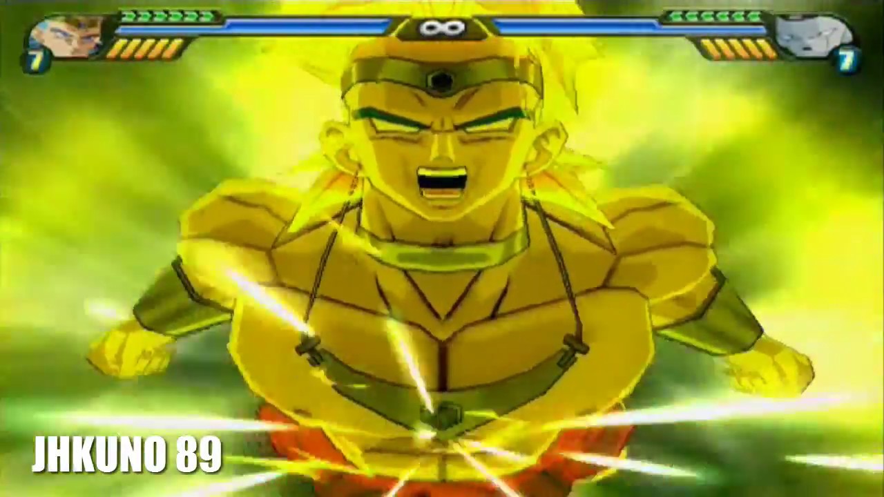 All transformations and attacks of Broly | Dragon Ball Z Budokai Tenkaichi 3