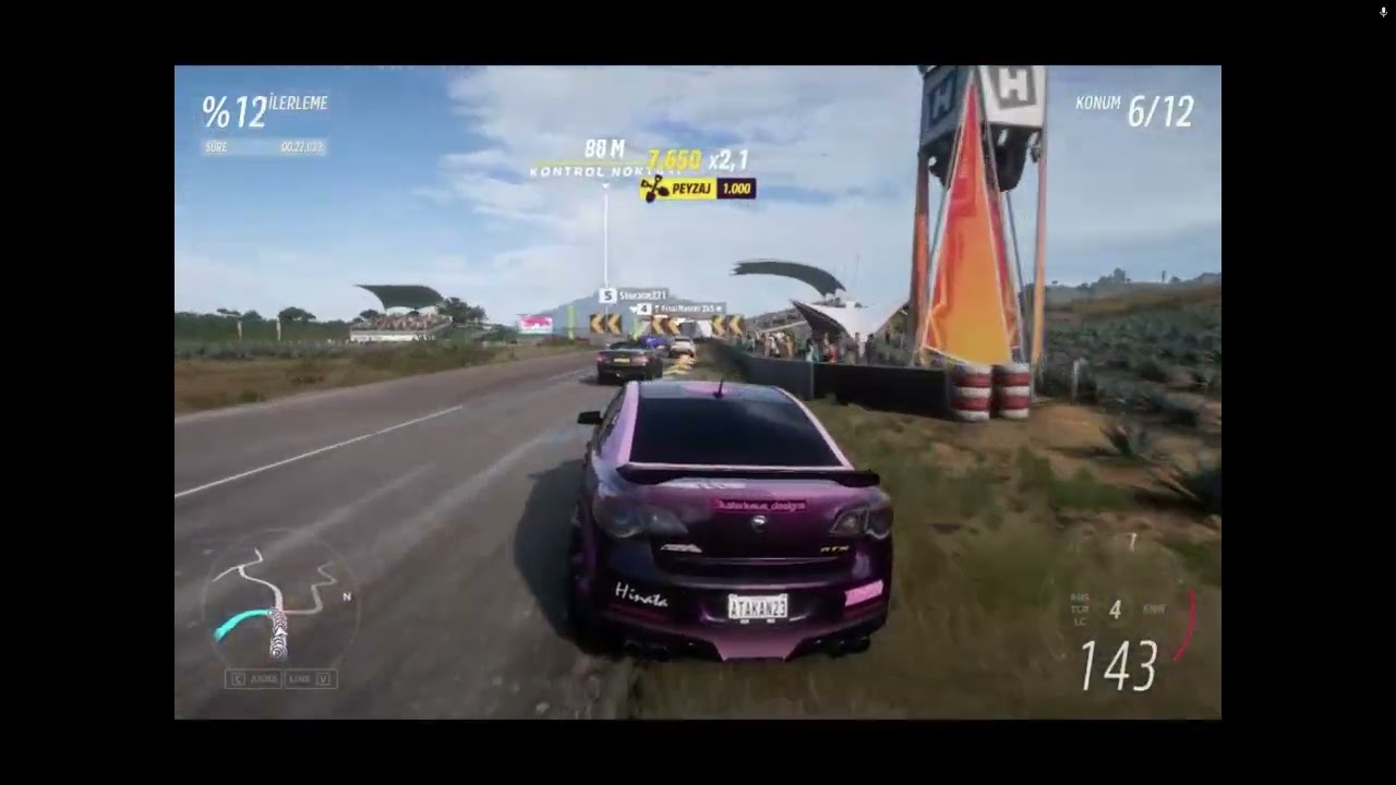 Forza Horizon 5 TÜRKÇE OYNANIŞ Hoonigan Sponsorluğu