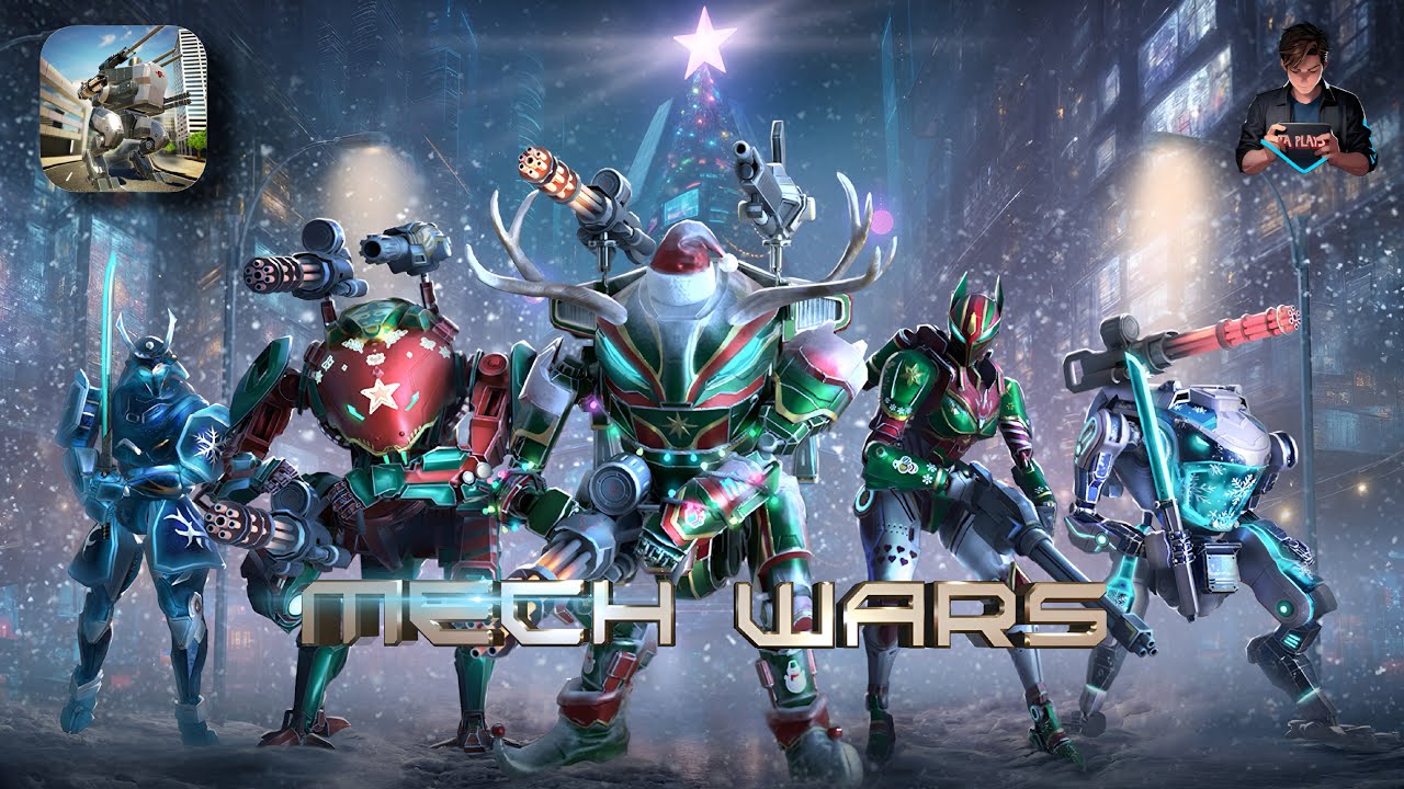 Mech Wars Online Robot Battles First Gameplay Walkthrough | Android / iOS