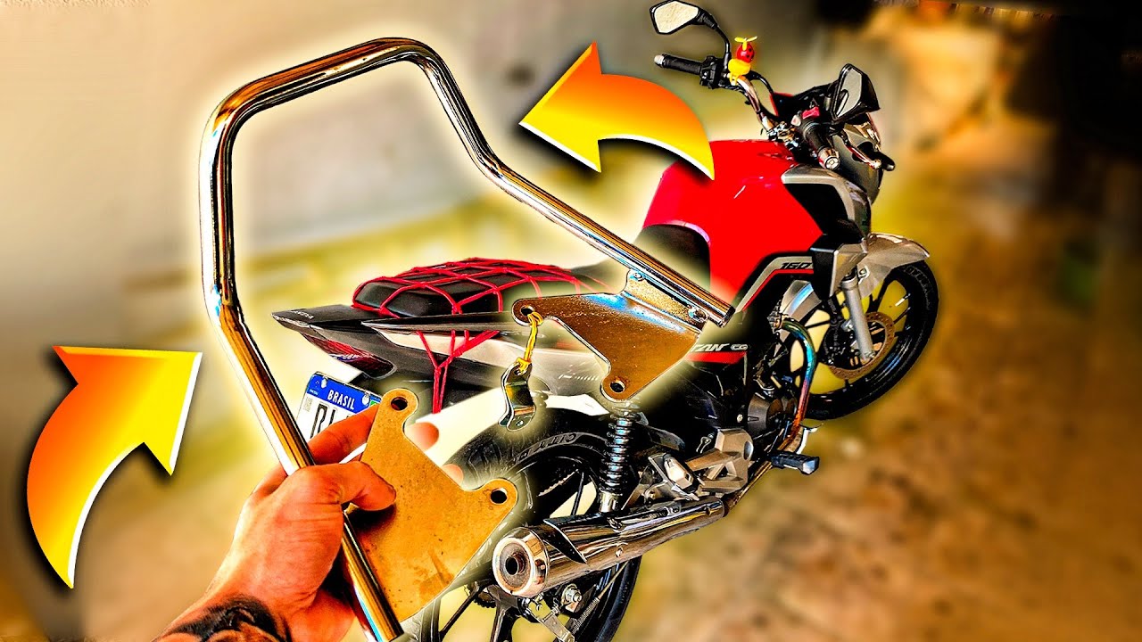 TITAN 160 COM ALÇA ESPORTIVA POLIMET | ACESSÓRIO DIFÍCIL DE ENCONTRAR?