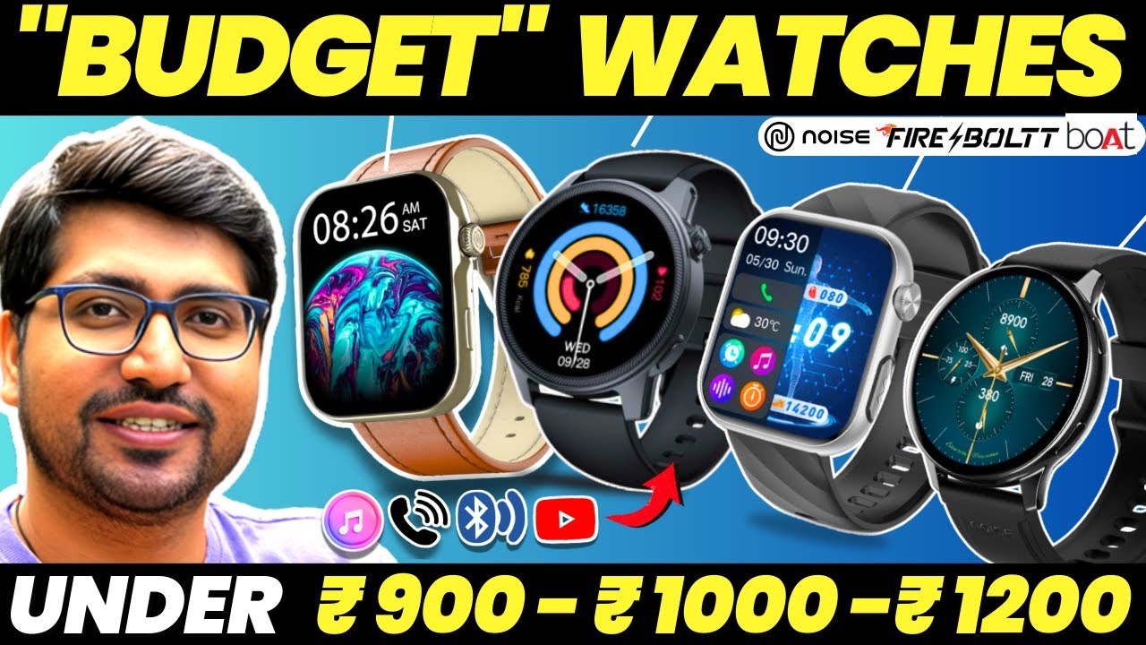 [TOP 3]🔥Best Smartwatch Under ₹1000 in India (2026) ⌚🔥Best Smartwatches Under ₹1000&ndash;₹1200