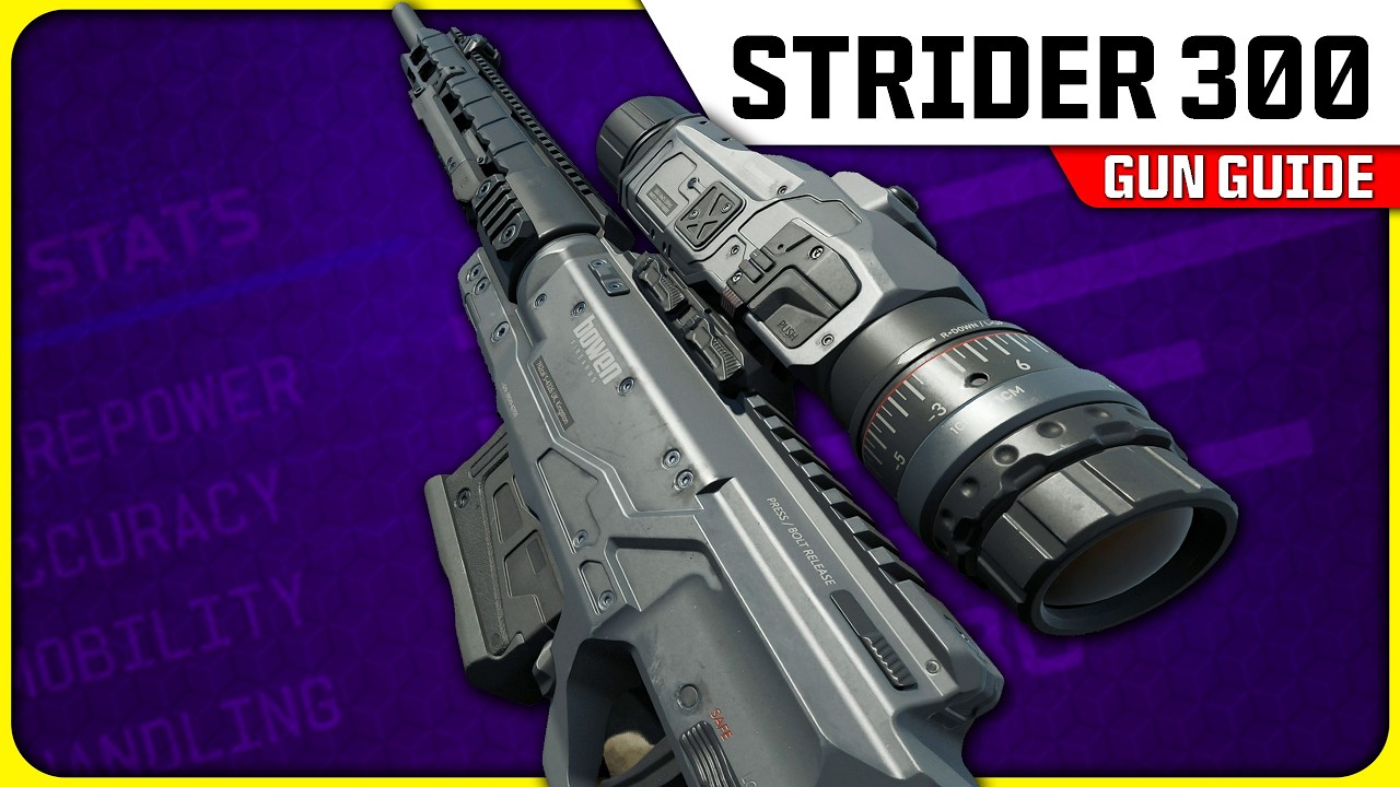 The New Strider 300 Sniper Rifle is in a Weird Place in Black Ops 7...