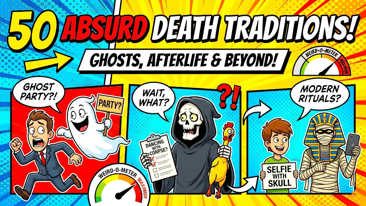 50 Absurd Traditions About Death, Ghosts, and the Afterlife