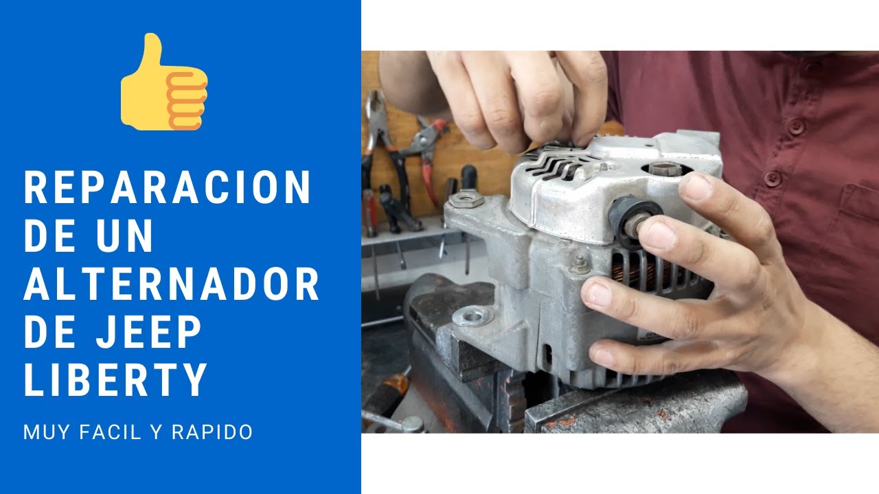 Reparación de un alternador de jeep liberty