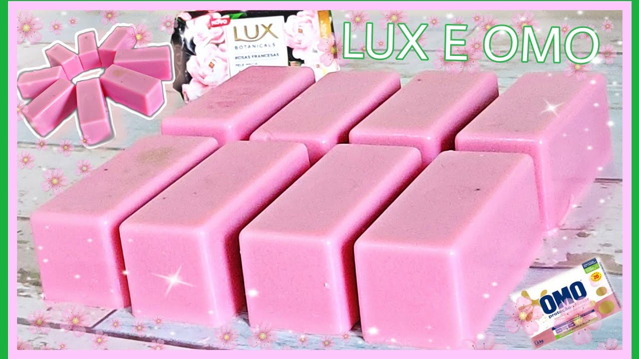 🔴COMO FAZER SABÃO EM BARRA PERFUMADO DE LUX SEM SODA-BARATO🔴💲