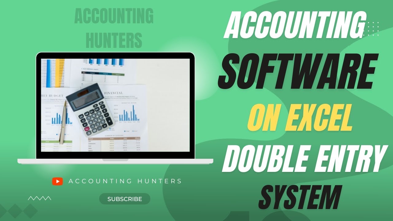 How to create automated ledger on excel | Automated Accounting Software