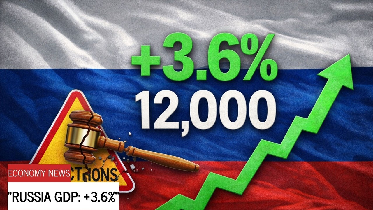 Russia War Economy Growing 3.6% - Sanctions Failed Completely