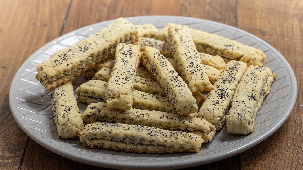 Slatke štanglice sa makom - Bebina kuhinja - Domaći video recept