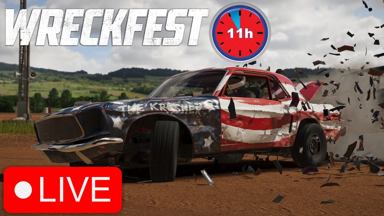 WRECKFEST | 11 HOUR LIVE MARATHON OF DEVASTATING RACING 2024 | COLLECTION 02